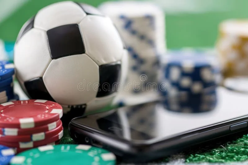 Perangkat mobile menampilkan suasana pertandingan olahraga