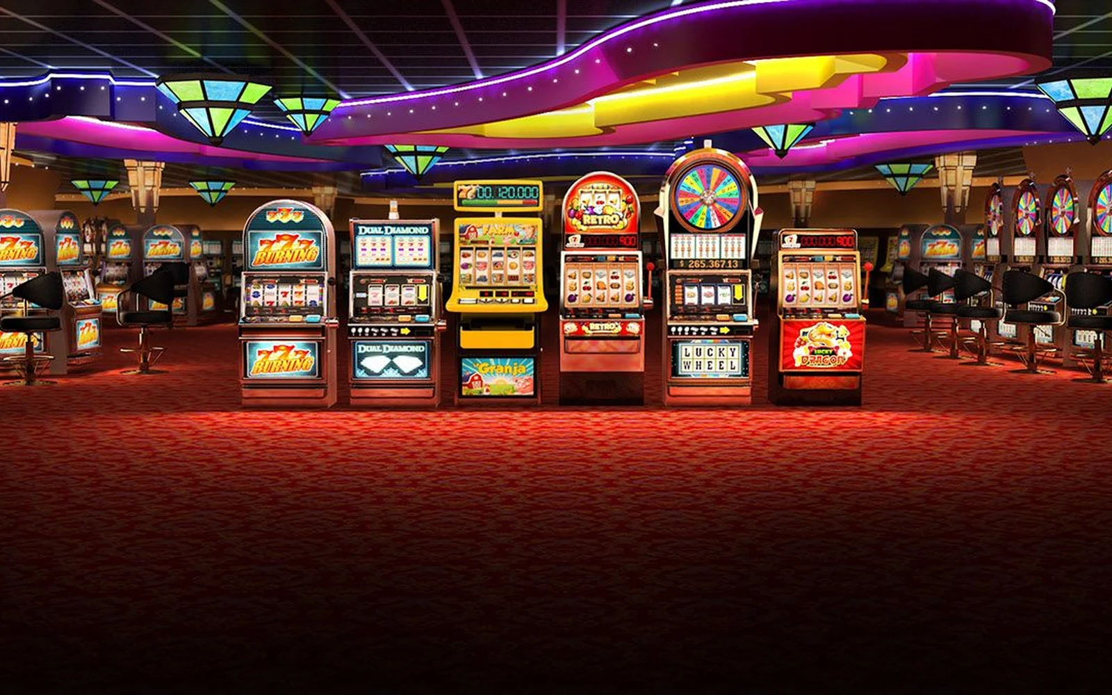 Visual tema slot untuk penelusuran kategori permainan MPO500